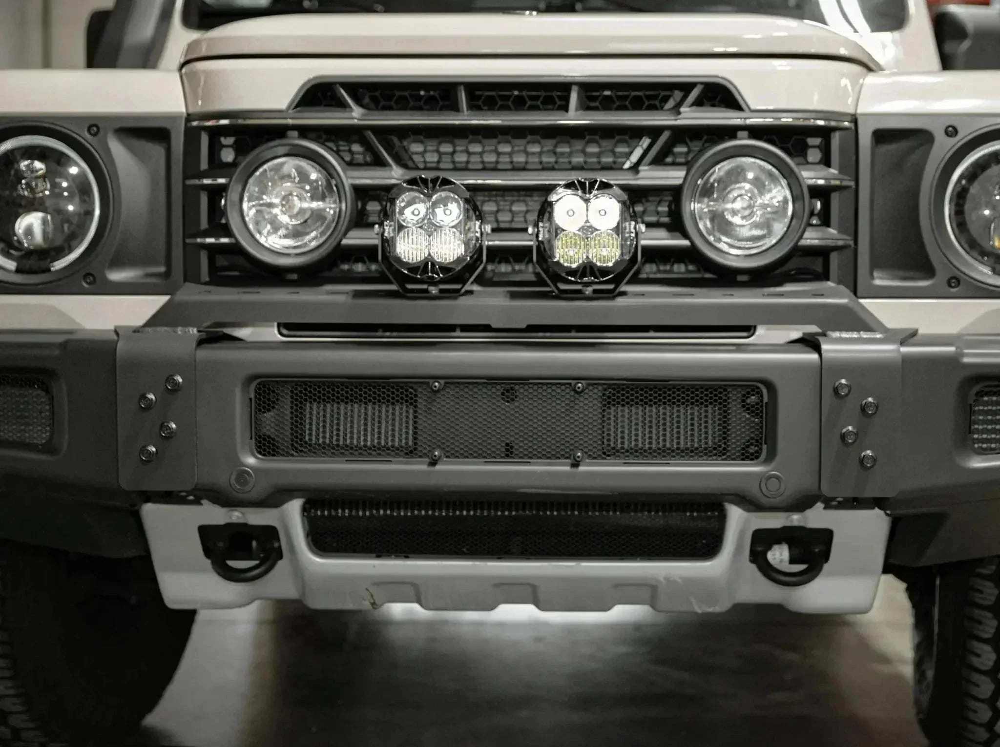 Grenadier Light Bar : Front Bumper - Image 3