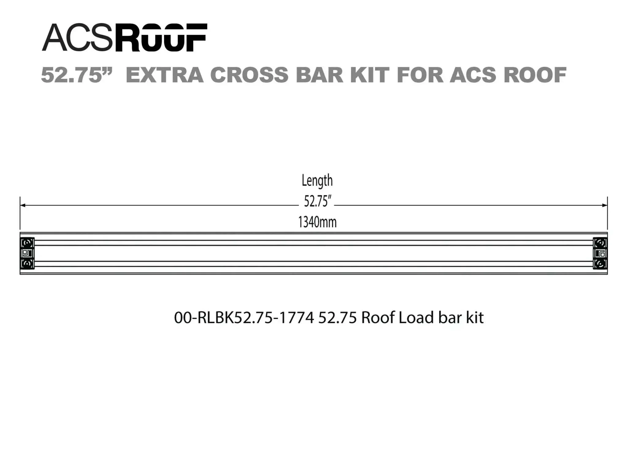 Grenadier Roof Rack Additional Load Bar Kit - Image 3