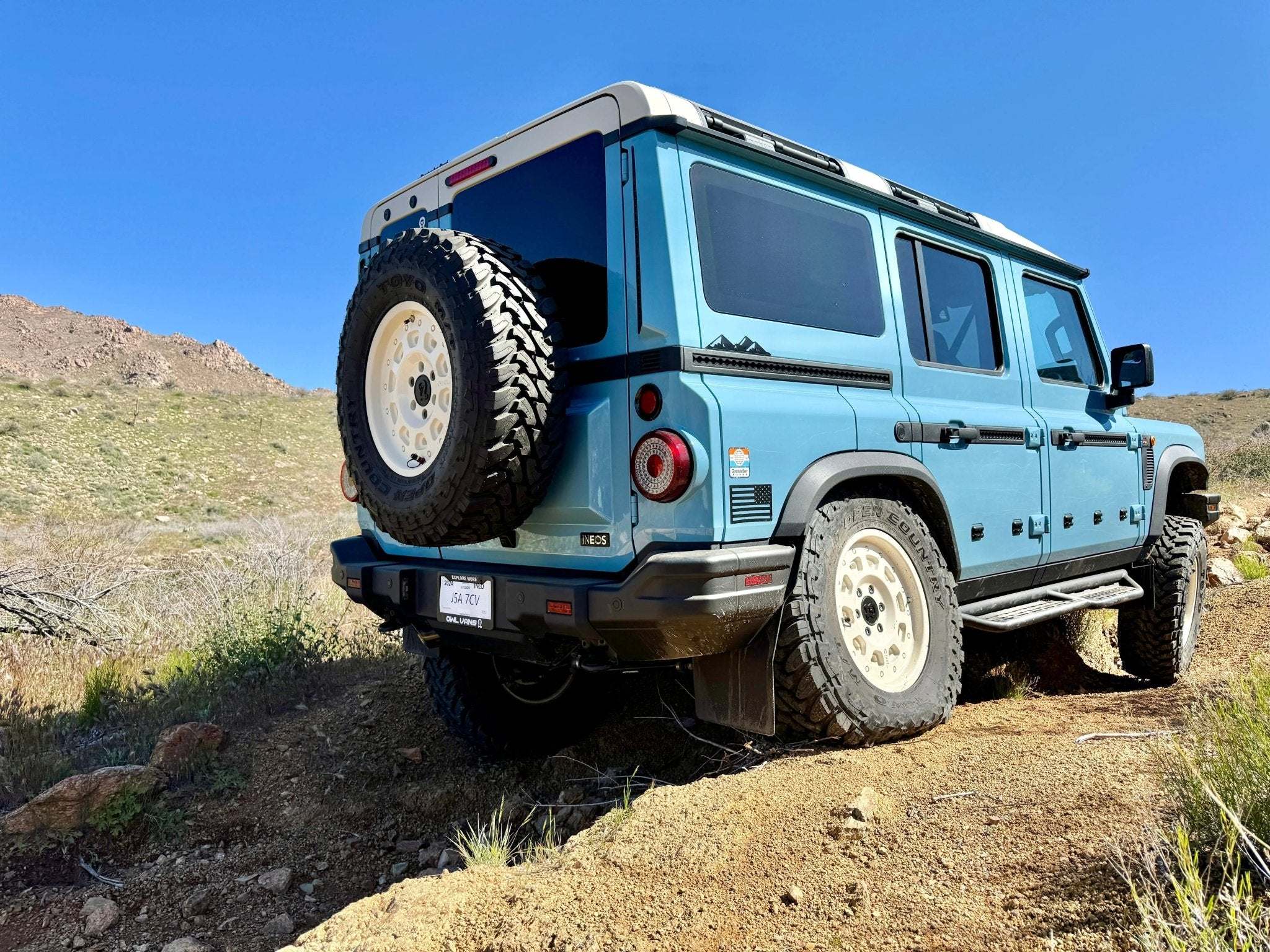 Grenadier Tire Relocation Bracket - Image 6