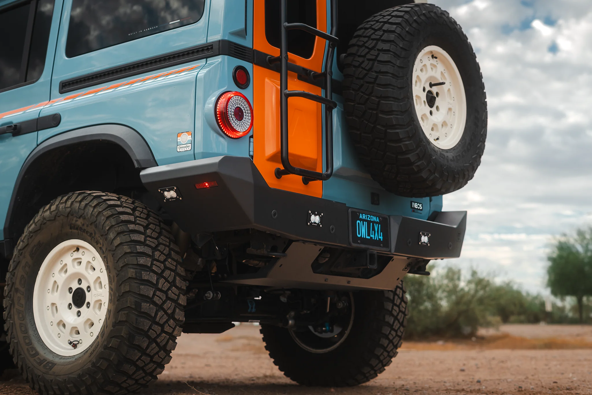 Grenadier Highline Rear Bumper : High Clearance - Image 6