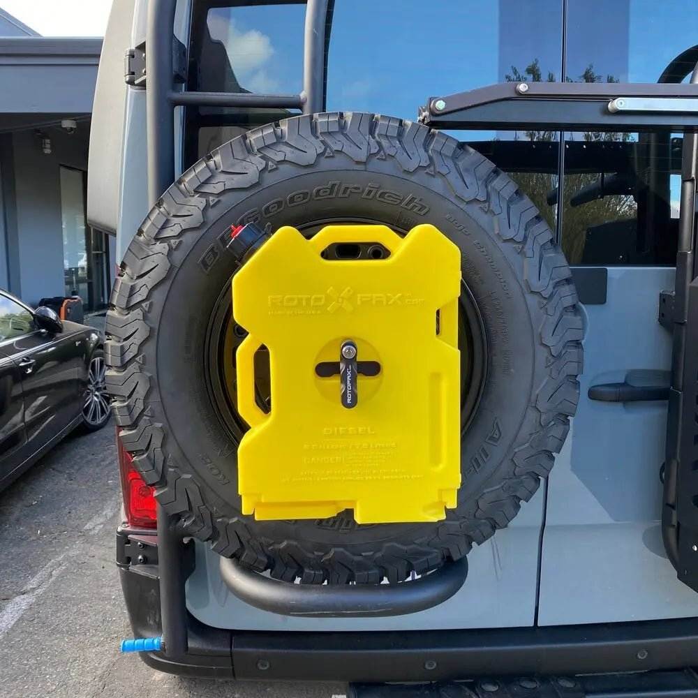 Shovel / Rotopax Mount : Expedition Handle 2.0 for Ladder / Tire Carrier - Image 3