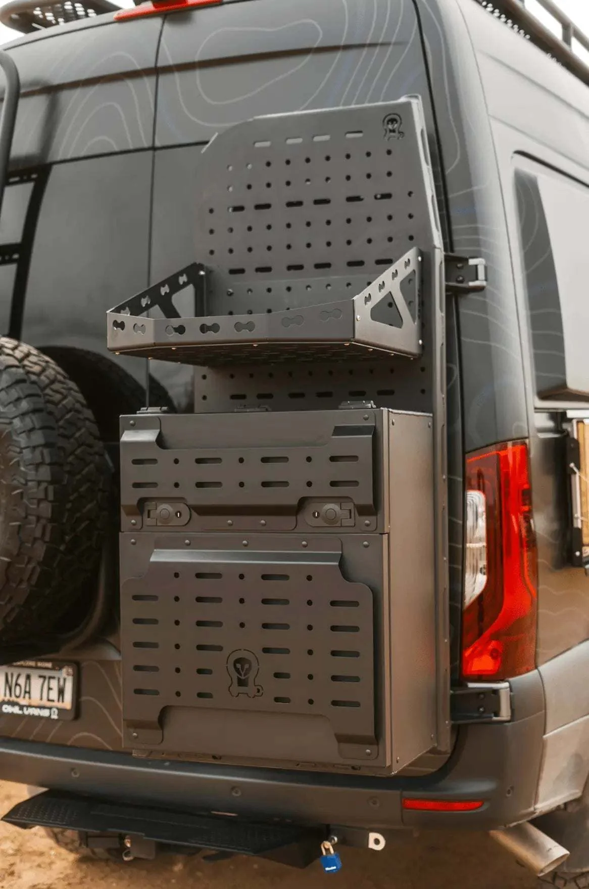 B2 Pro: Sprinter Rear Door Cargo Carrier & Bike Rack - Image 5