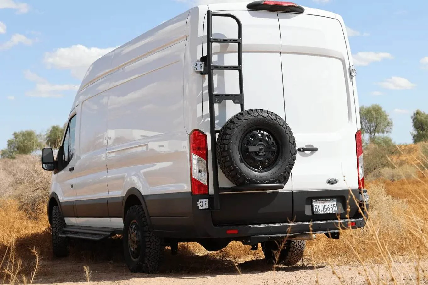 Transit Ladder + Tire Carrier: Explorer - Image 3
